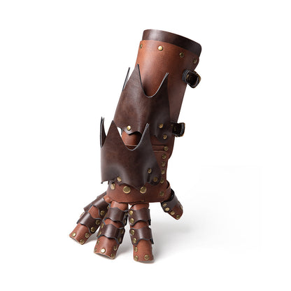 Steampunk PU Leather Arm Cover