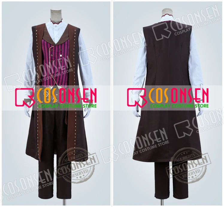 Ensemble Stars Shu Itsuki Discovery Steampunk Museum Cosplay Costume COSPLAYONSEN custom made full set