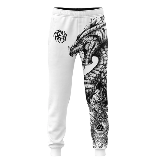 Drop shipping Dungeon Dragon Tattoo 3D Printing Mens Sweatpant Fashion Trousers Autumn Unisex Casual Joggers Pants CK-07