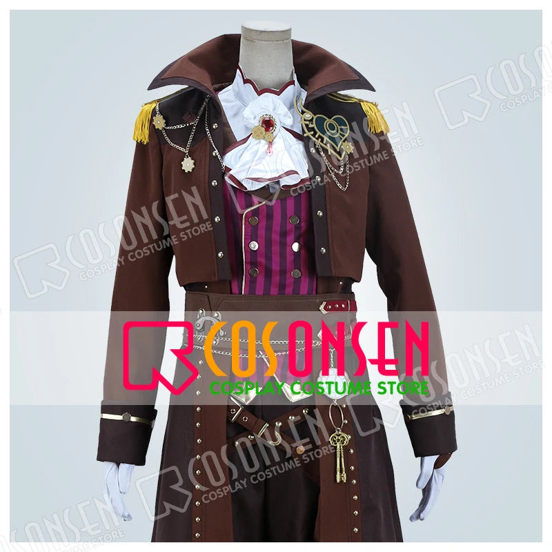 Ensemble Stars Shu Itsuki Discovery Steampunk Museum Cosplay Costume COSPLAYONSEN custom made full set