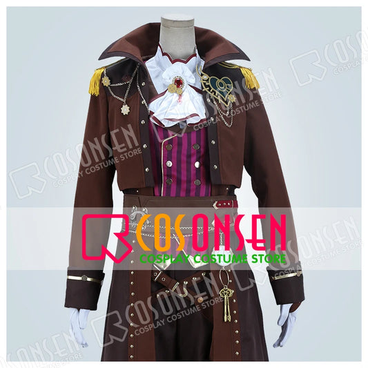 Ensemble Stars Shu Itsuki Discovery Steampunk Museum Cosplay Costume COSPLAYONSEN custom made full set