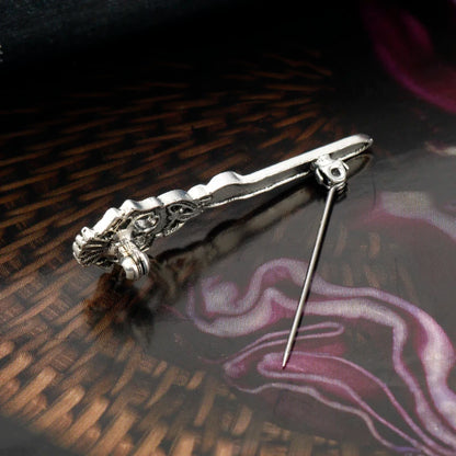 Outlander Jewelry Brooch Scotland Thistle Sword Brooch Pins With Fashion CelticKnot Kilt Brooch Outlander Jewelry For Men Women