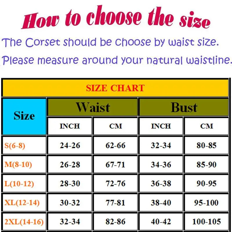 Fashion Ladies Corset Sexy Underbust Corsets And Bustiers Body Shaper Slimming PVC Lingerie Waist Trainning Tops Steampunk