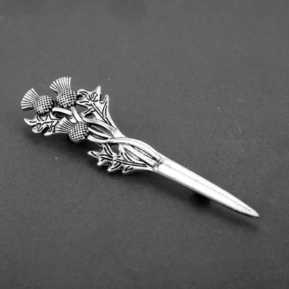 Outlander Jewelry Brooch Scotland Thistle Sword Brooch Pins With Fashion CelticKnot Kilt Brooch Outlander Jewelry For Men Women