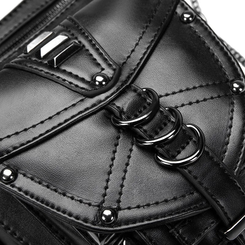 Medieval Retro Waist Bag Fanny Packs Steampunk Thigh Belt Bag Moto Drop Leg Bag Gothic Shoulder Milti-Wear Crossbody Bags