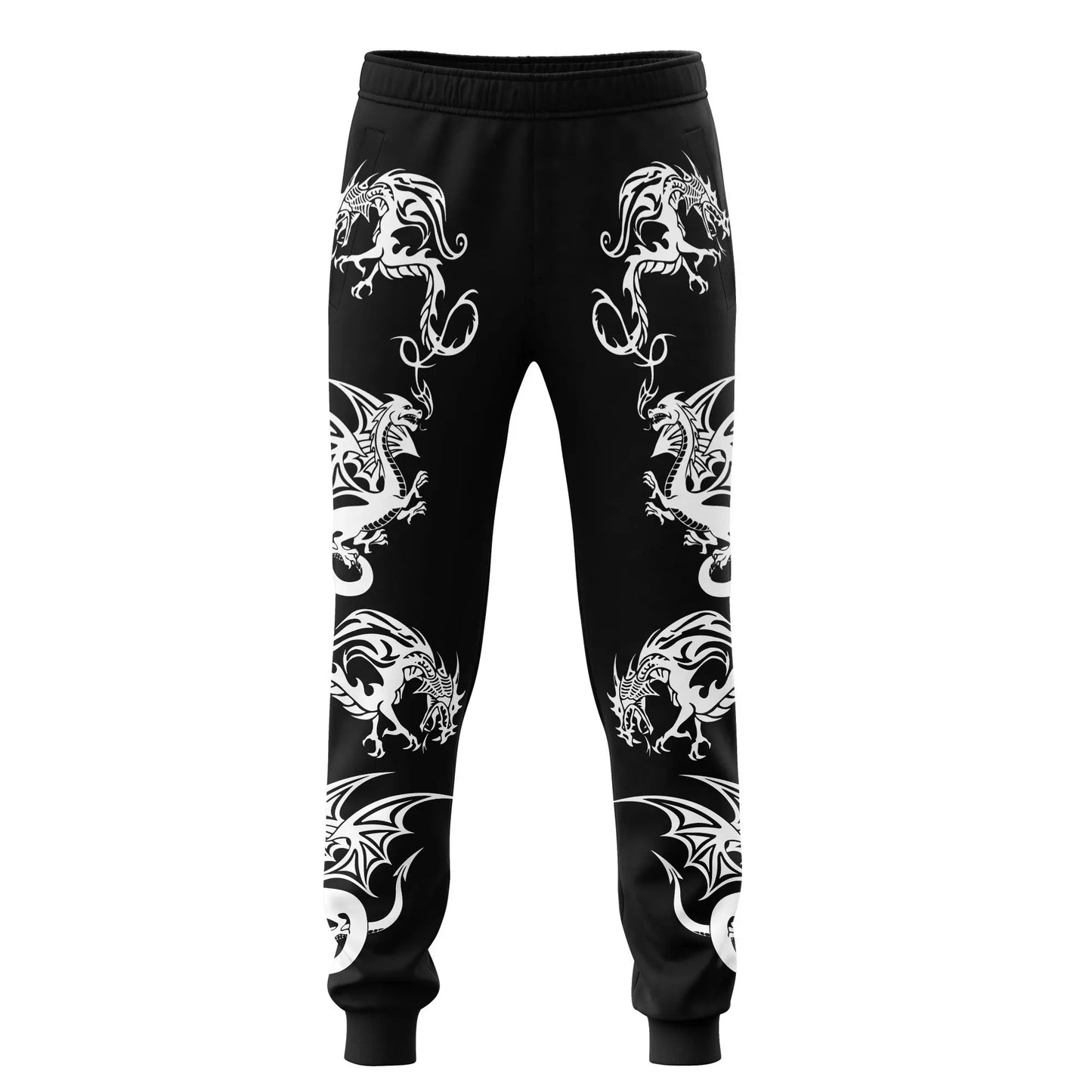 Drop shipping Dungeon Dragon Tattoo 3D Printing Mens Sweatpant Fashion Trousers Autumn Unisex Casual Joggers Pants CK-07