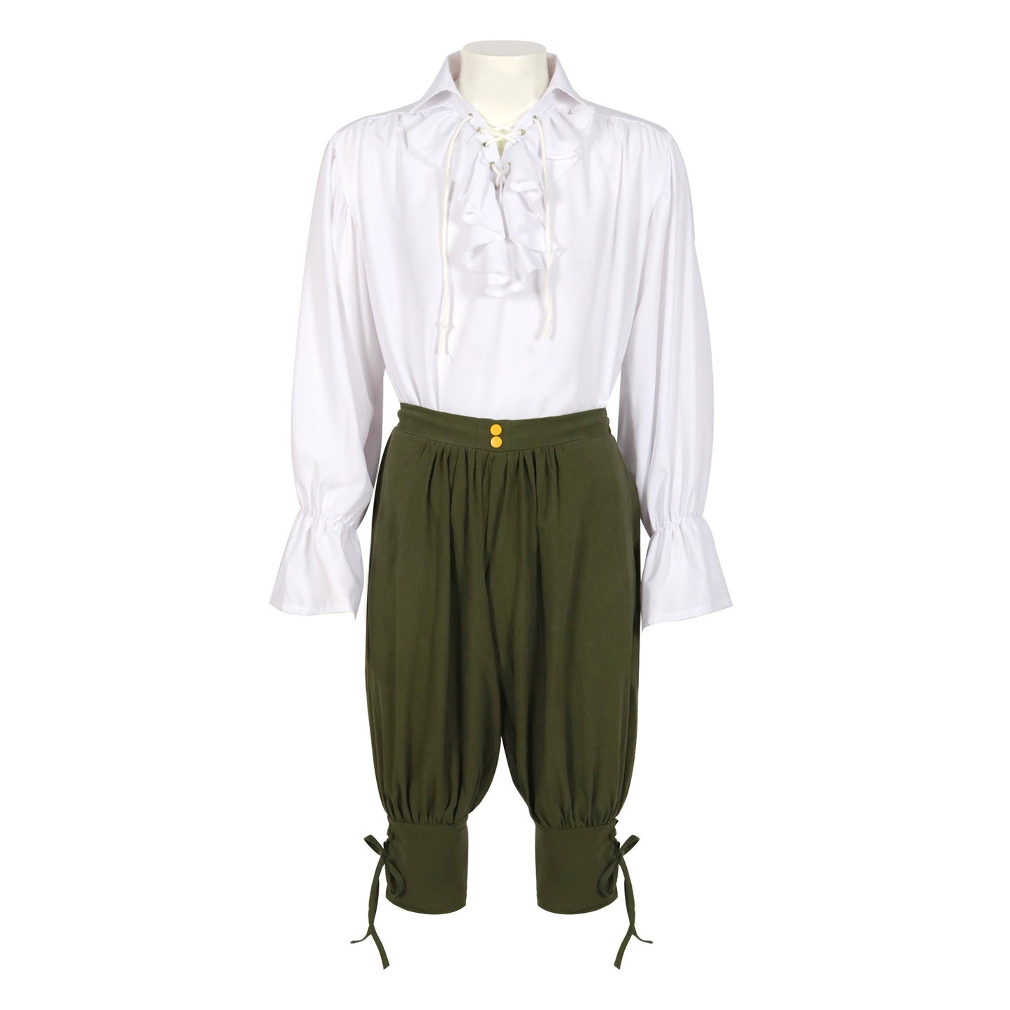 Cos British Ruffles Middle Pants Stage Civilian Shirt