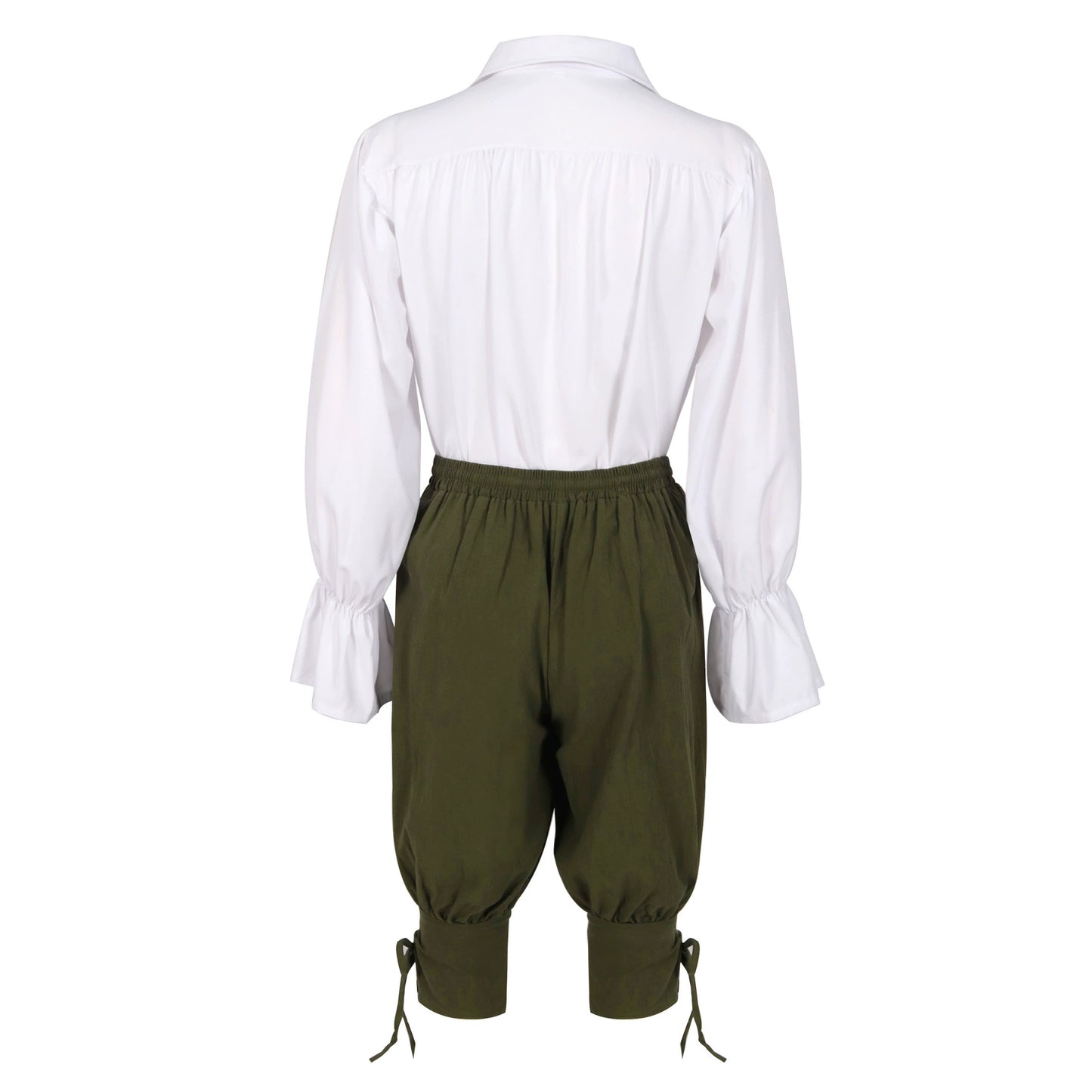 Cos British Ruffles Middle Pants Stage Civilian Shirt