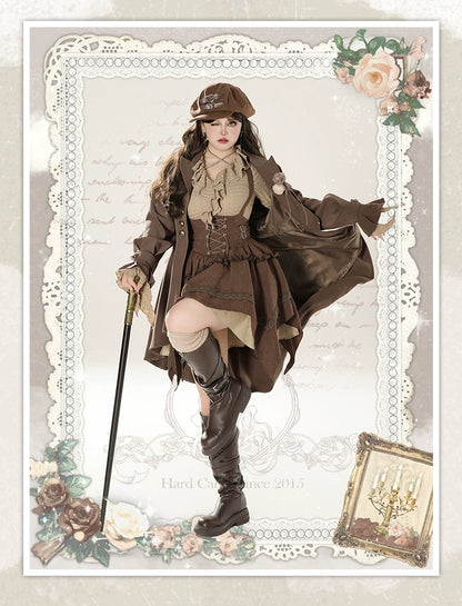 [Add the New Final Payment at 8.22 10 O'clock First!]!] Der Rosenkavalier Maillard Vest Skirt Trench Coat Suit