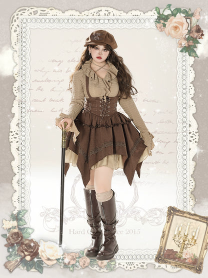 [Add the New Final Payment at 8.22 10 O'clock First!]!] Der Rosenkavalier Maillard Vest Skirt Trench Coat Suit