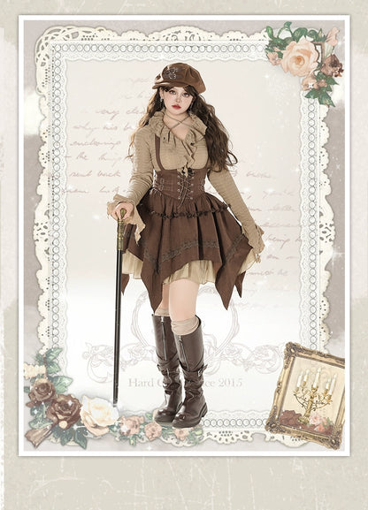 [Add the New Final Payment at 8.22 10 O'clock First!]!] Der Rosenkavalier Maillard Vest Skirt Trench Coat Suit