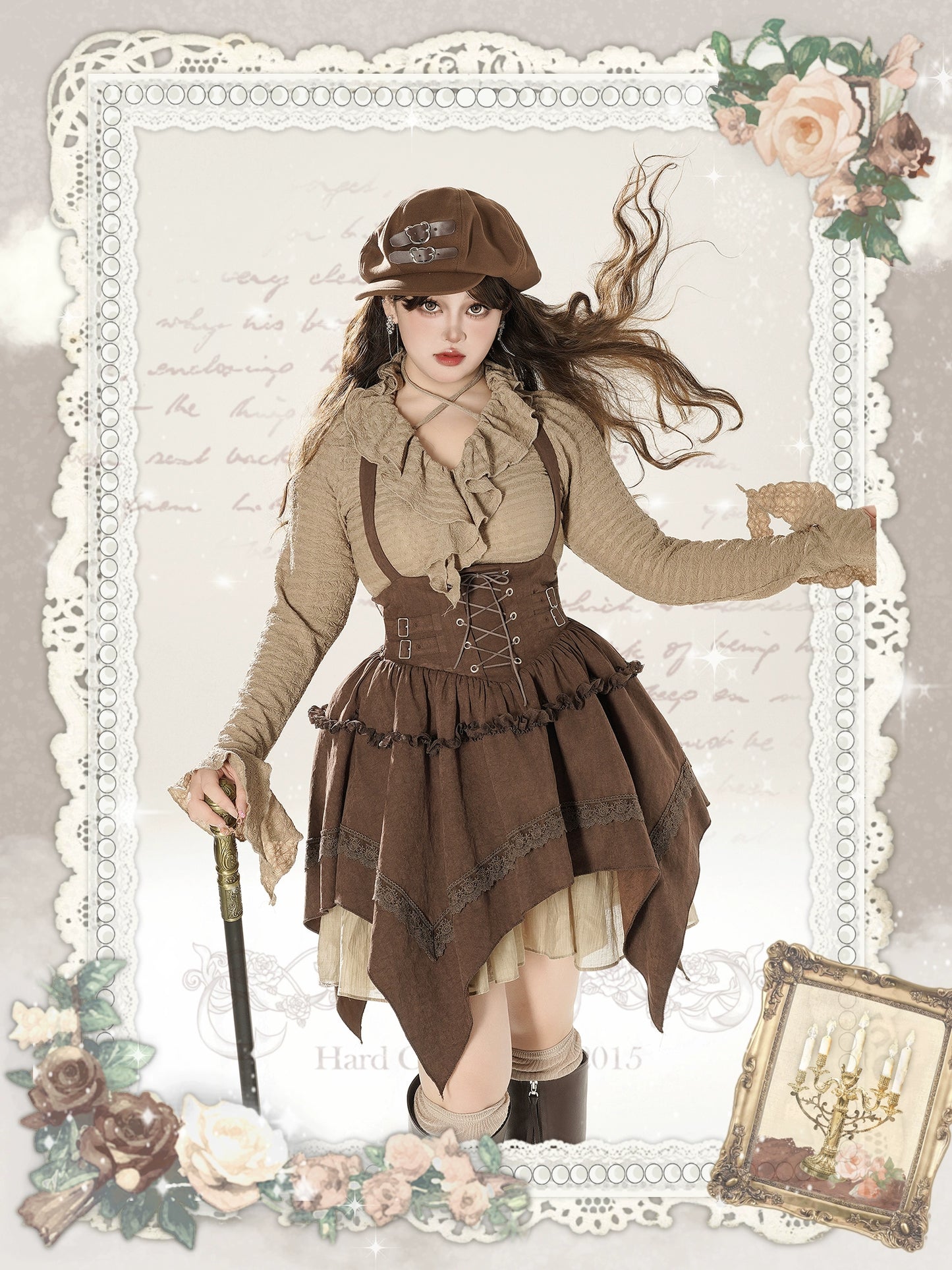 [Add the New Final Payment at 8.22 10 O'clock First!]!] Der Rosenkavalier Maillard Vest Skirt Trench Coat Suit