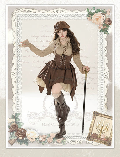 [Add the New Final Payment at 8.22 10 O'clock First!]!] Der Rosenkavalier Maillard Vest Skirt Trench Coat Suit