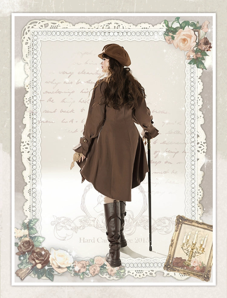 [Add the New Final Payment at 8.22 10 O'clock First!]!] Der Rosenkavalier Maillard Vest Skirt Trench Coat Suit