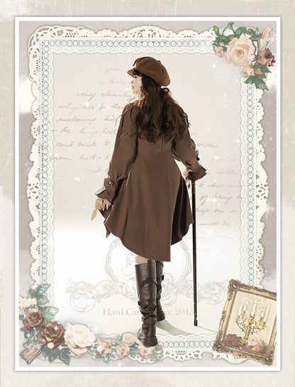 [Add the New Final Payment at 8.22 10 O'clock First!]!] Der Rosenkavalier Maillard Vest Skirt Trench Coat Suit