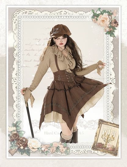 [Add the New Final Payment at 8.22 10 O'clock First!]!] Der Rosenkavalier Maillard Vest Skirt Trench Coat Suit