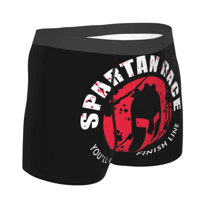 Male Novelty Sparta Spirit Spartan Helmet Underwear Boxer Briefs Breathable Shorts Panties Underpants