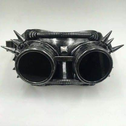 Steampunk Goggles Glasses Punk Gothic Welding Retro Cyber Vintage Cosplay Party Mask Adult Halloween Ball Costume Props