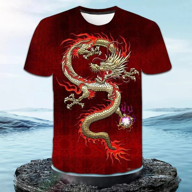 Dragon T-Shirts: Full print