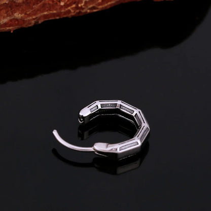 Exquisite Creative Fashion Simple Viking Earrings Nordic Men's Stainless Steel Retro Teen Studs Celtic Knot Jewelry Amulet