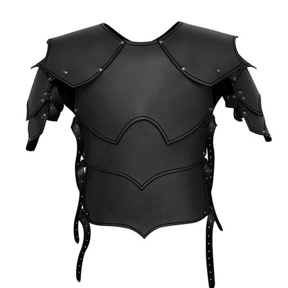 Medieval Elf Knight Leather Body Shoulder Armor Viking Warrior Archer Cosplay Costume LARP Cuirass Breastplate Halloween Outfit