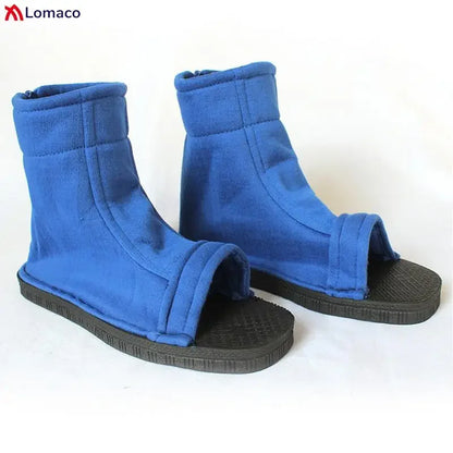 Cosplay shoes akusuki ninja shoes Sakura Sasuke black blue cotton soft boots ninja boots Kakashi shoes