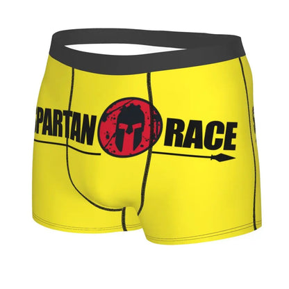 Male Novelty Sparta Spirit Spartan Helmet Underwear Boxer Briefs Breathable Shorts Panties Underpants