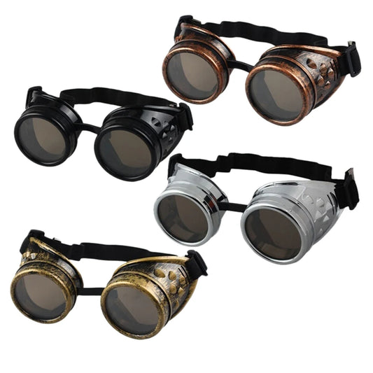 1PCS Vintage Victorian Steampunk Goggles Glasses Welding Gothic Cosplay Fashion for Steampunk‘s wardrobe