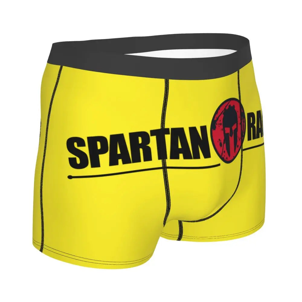 Male Novelty Sparta Spirit Spartan Helmet Underwear Boxer Briefs Breathable Shorts Panties Underpants