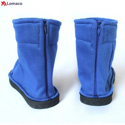 Cosplay shoes akusuki ninja shoes Sakura Sasuke black blue cotton soft boots ninja boots Kakashi shoes