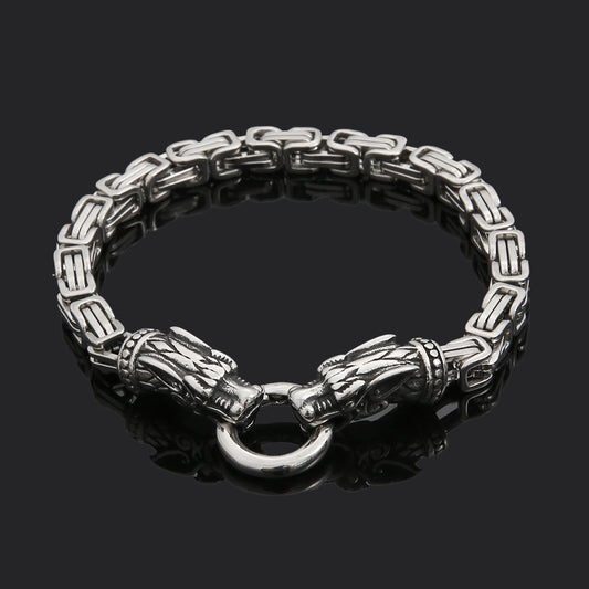 New Faucet Stainless Steel Bracelet Viking Domineering