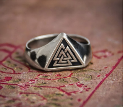 Stainless steel Viking casting ring