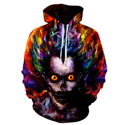 3D Wolf Print Zip Up/ Hoodies