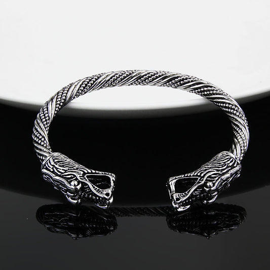 Viking Rune Dragon Bracelet