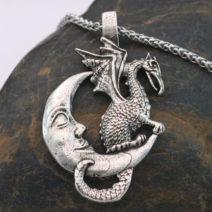 Viking Ancient Dinosaur Viking Necklace Retro Men