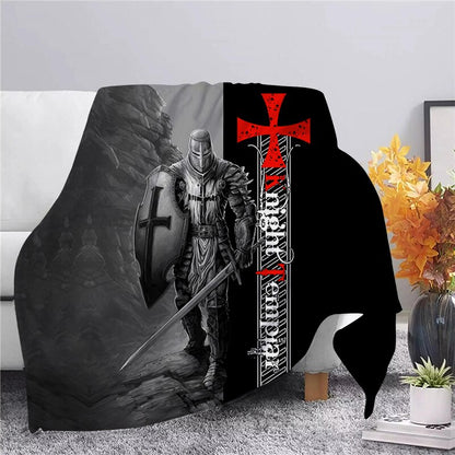 Viking Warrior Fleece Blanket