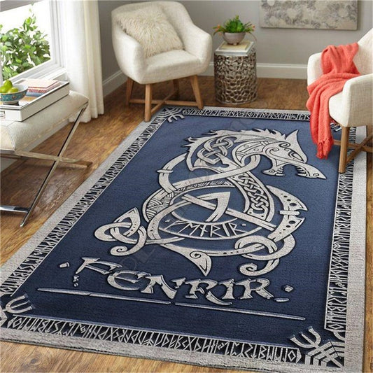 Norse/ Celtic 3D Area Rugs Non Slip Mat - Home Decor