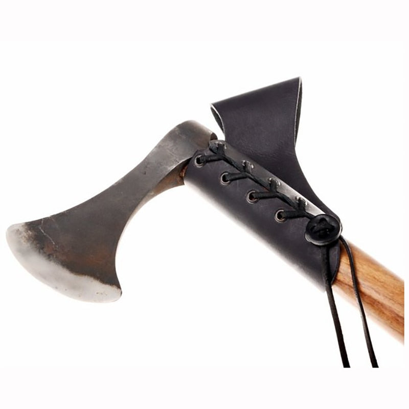 Viking Ax Holster Frog Leather