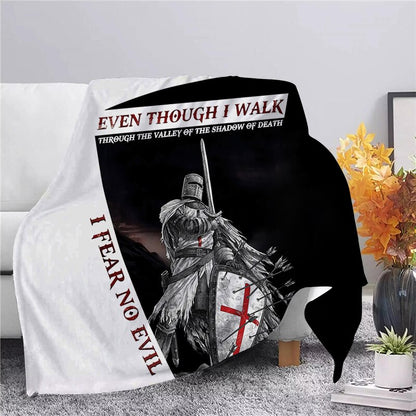 Viking Warrior Fleece Blanket