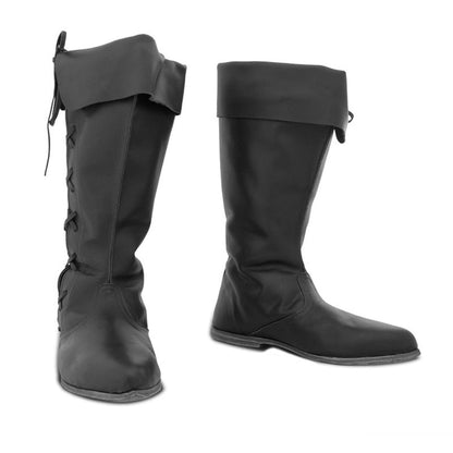 Women & Mens Leather Knight High Boots