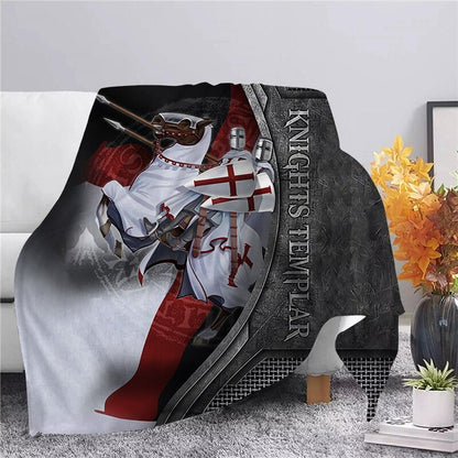 Viking Warrior Fleece Blanket