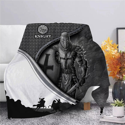 Viking Warrior Fleece Blanket