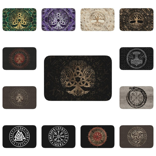 Norse Mythology Floor Mats- Outdoor Or Bathroom Home Decor