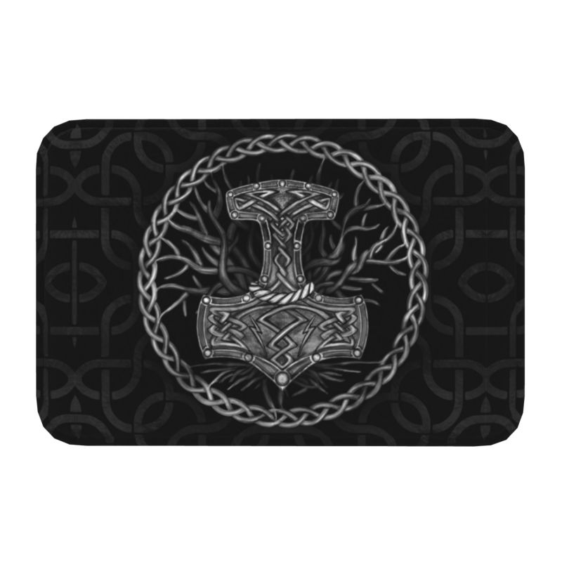 Norse Mythology Floor Mats- Outdoor Or Bathroom Home Decor