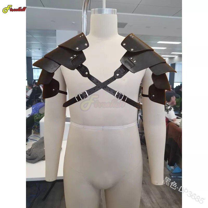 Mens Leather Armour Top/ Costume