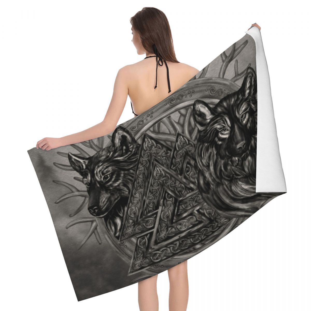 See You In Valhalla - Absorbent Microfiber - Quick Dry / Warrior Sports Towel