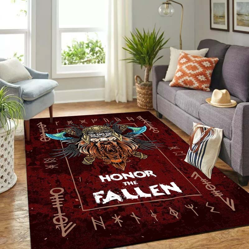 3D Norse Mythology - Large Area Rug/Carpets