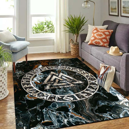 3D Norse Mythology - Large Area Rug/Carpets