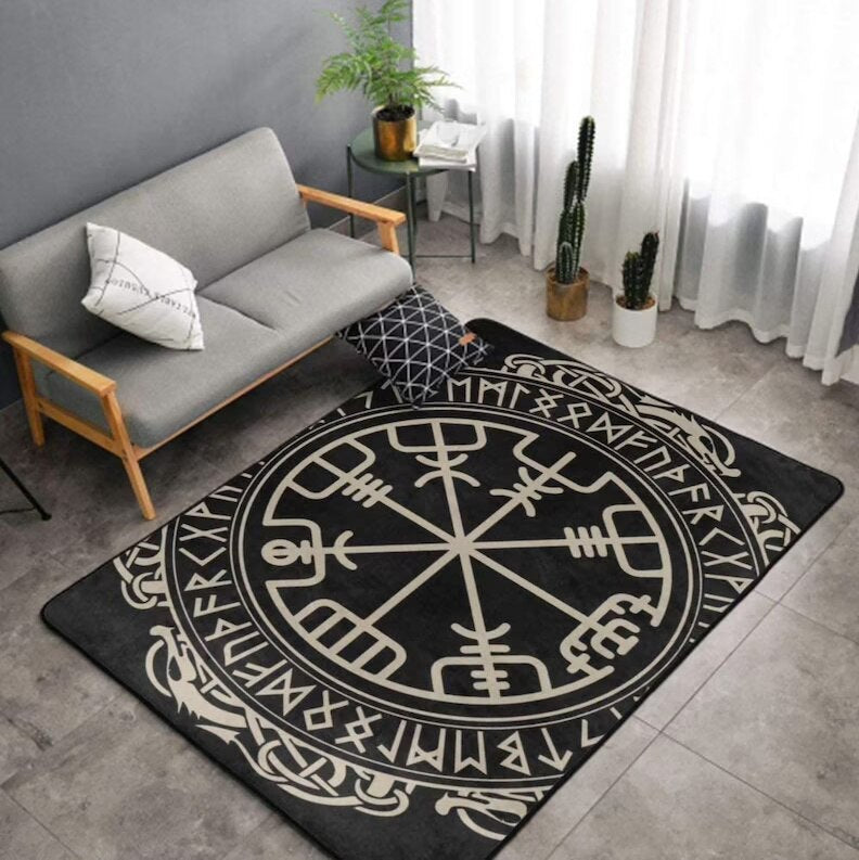 Viking Rug Dragons Tattoo Luxury Area Rugs