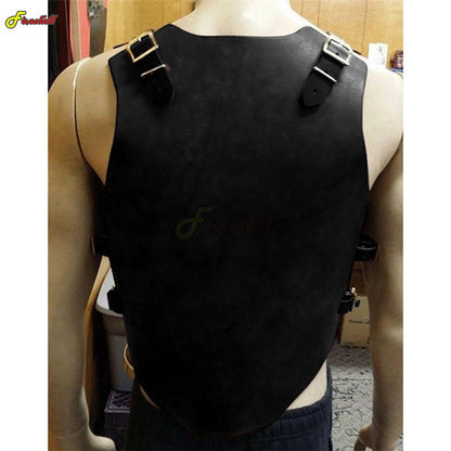 Mens Leather Armour Top/ Costume